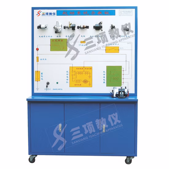 China Factory Car Charging System Teaching Board Test Bench Training Test Bench Equipment for Sale
