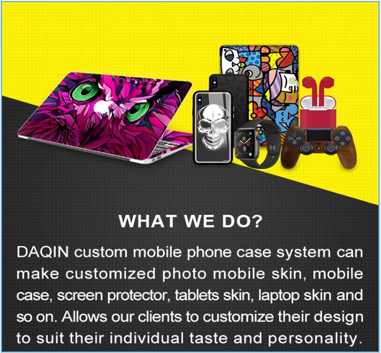 Custom Making Mobile Phone Accessory Machine for Latest Mobile Sticker Skin